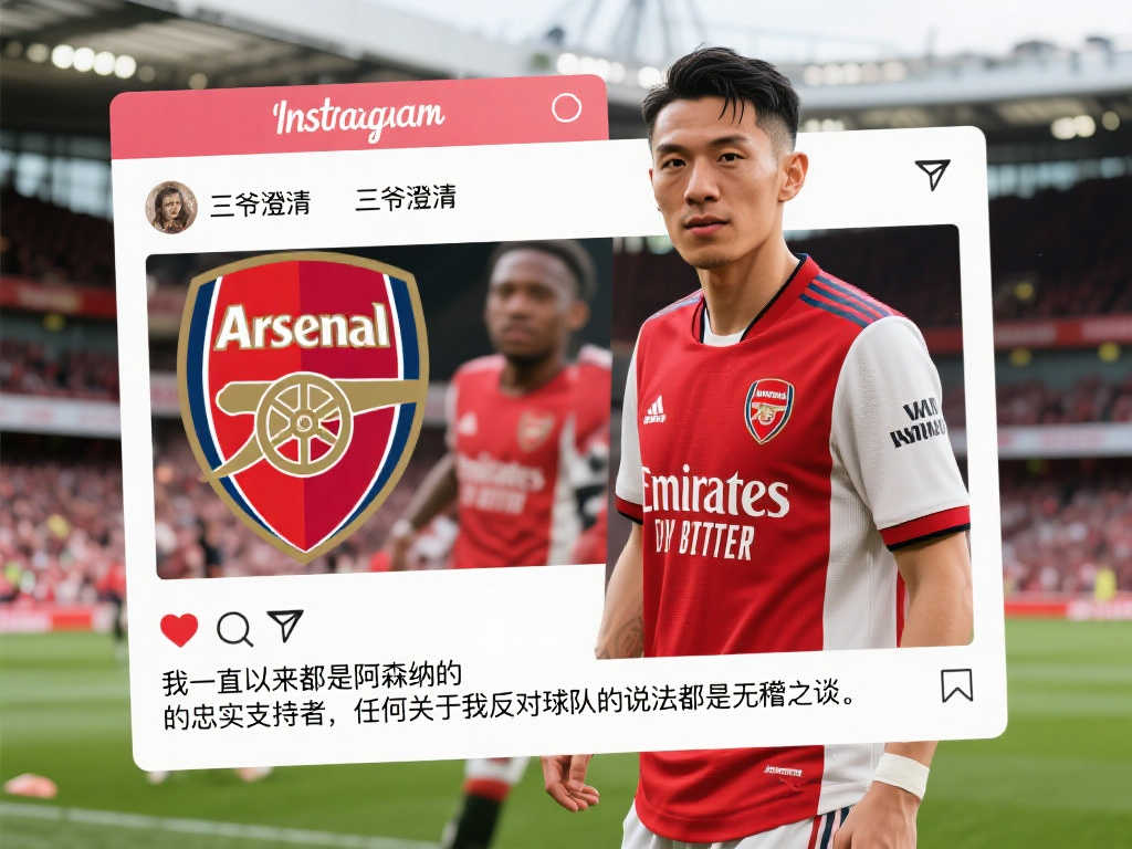三爷ins表态:深爱阿森纳,驳斥反对传闻 三爷ins表态:深爱阿森纳,驳斥反对传闻