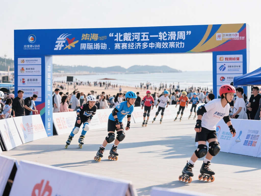 北戴河“五一轮滑周”助推赛事经济新动能